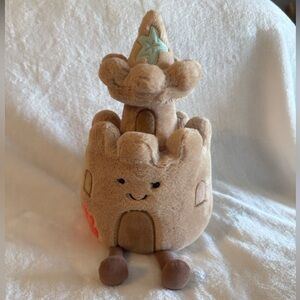 Jellycat Cute Plush Amusables Sandcastle Toy